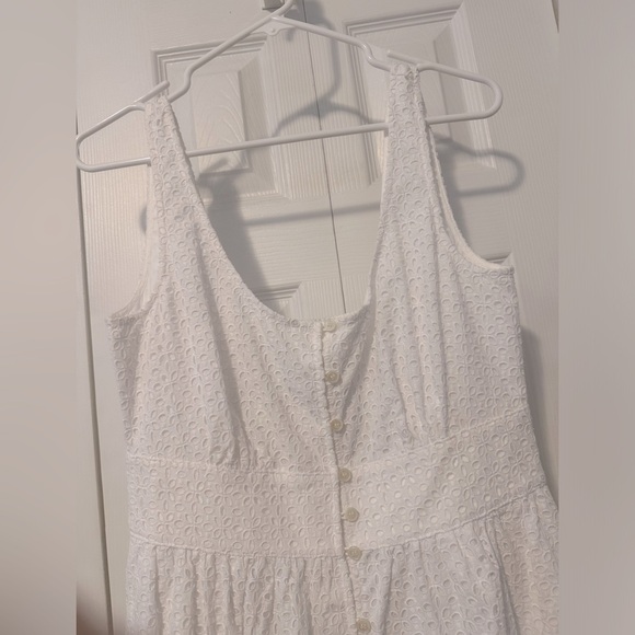 J.Crew NWT white eyelit maxi dress. - Picture 3 of 6